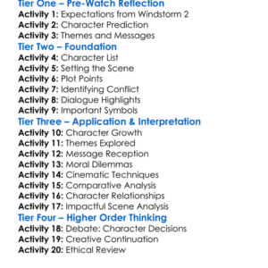 Windstorm 2 2015 Worksheet Activity Booklet
