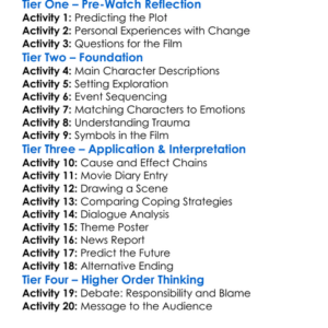 Winged Creatures 2009 Worksheet Activity Booklet