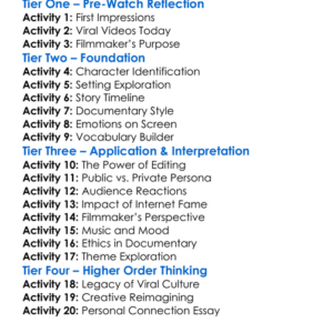 Winnebago Man 2010 Worksheet Activity Booklet