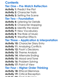 Winnie The Pooh And The Blustery Day 1968 Worksheet Activity Booklet