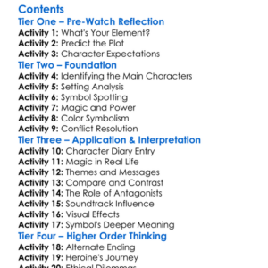 Winx Club The Mystery Of The Abyss 2014 Worksheet Activity Booklet