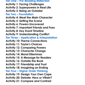 Worm Wildbow Worksheet Activity Booklet