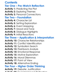 Would You Kill For Me The Mary Bailey Story 2023 Worksheet Activity Booklet