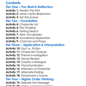 Wsh The Myth Of The Urban Myth 1994 Worksheet Activity Booklet
