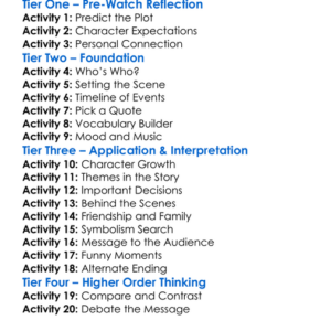 You Should Meet My Son 2 2018 Worksheet Activity Booklet