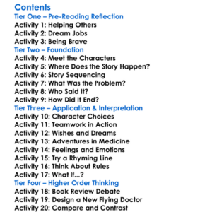 Zog And The Flying Doctors Julia Donaldson Worksheet Activity Booklet